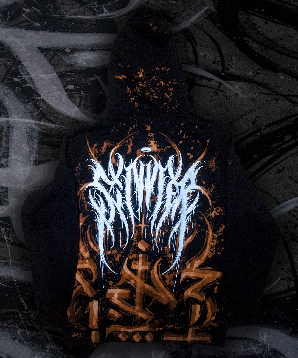 CUSE X CUSTOM - "SINNER-CALLI"-HOODIE – Bild 2
