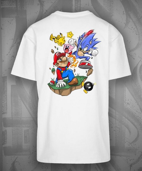 Alternative view of "FAKE SMASH" SHIRT